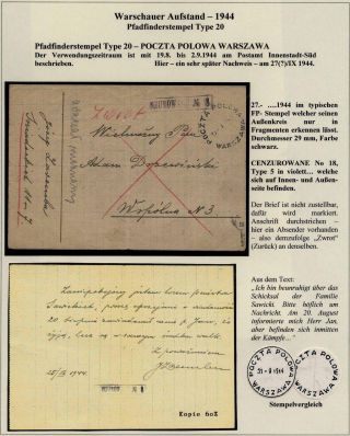 WARSCHAUER AUFSTAND 1944 – Blatt 83