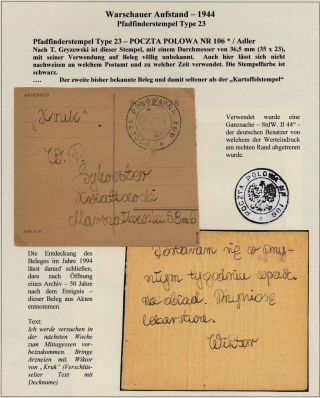 WARSCHAUER AUFSTAND 1944 – Blatt 84