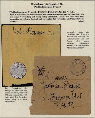 WARSCHAUER AUFSTAND 1944 – Blatt 85