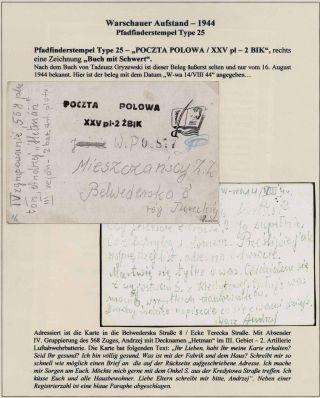WARSCHAUER AUFSTAND 1944 – Blatt 86