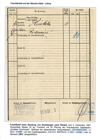 BAHNPOST DER RINTELN-STADTHAGENER EISENBAHN (RSthE) – Blatt 9