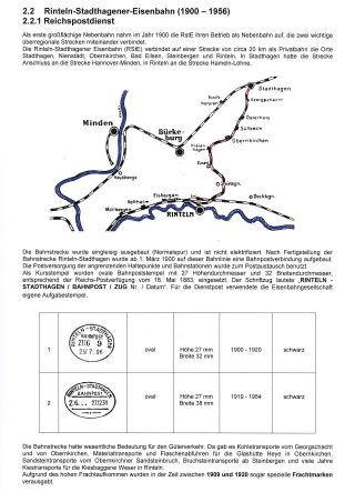 BAHNPOST DER RINTELN-STADTHAGENER EISENBAHN (RSthE) – Blatt 15