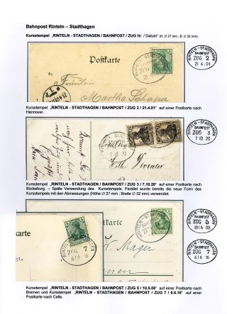 BAHNPOST DER RINTELN-STADTHAGENER EISENBAHN (RSthE) – Blatt 16