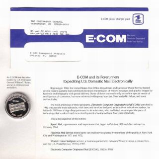 E-COM A PŘEDCHŮDCI - ELEKTRONICKÉ URYCHLENÍ VNITROSTÁTNÍ POŠTY USA – list 1