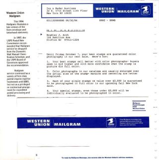 E-COM A PŘEDCHŮDCI - ELEKTRONICKÉ URYCHLENÍ VNITROSTÁTNÍ POŠTY USA – list 9