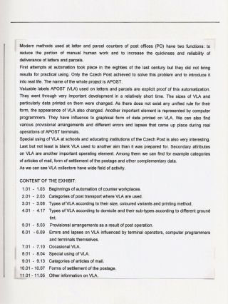 ČESKÁ POŠTA: CENNÉ NÁLEPKY APOST – list 2