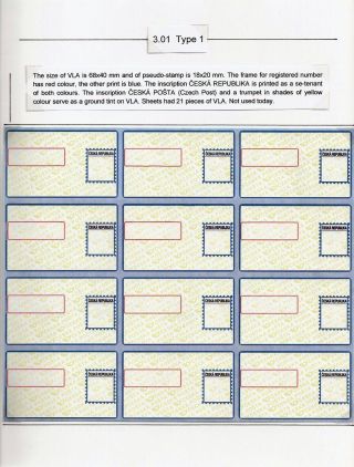 ČESKÁ POŠTA: CENNÉ NÁLEPKY APOST – list 9