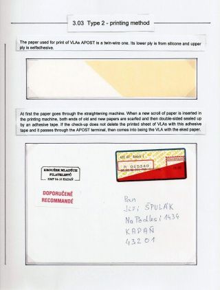 ČESKÁ POŠTA: CENNÉ NÁLEPKY APOST – list 11