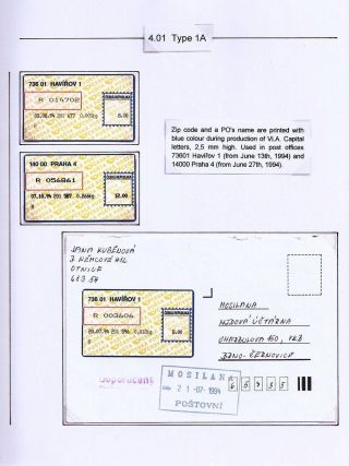 ČESKÁ POŠTA: CENNÉ NÁLEPKY APOST – list 17