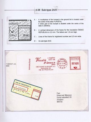 ČESKÁ POŠTA: CENNÉ NÁLEPKY APOST – list 24