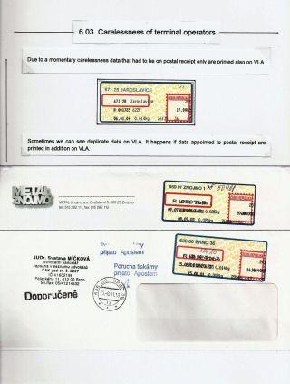 ČESKÁ POŠTA: CENNÉ NÁLEPKY APOST – list 39
