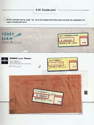 ČESKÁ POŠTA: CENNÉ NÁLEPKY APOST – list 45