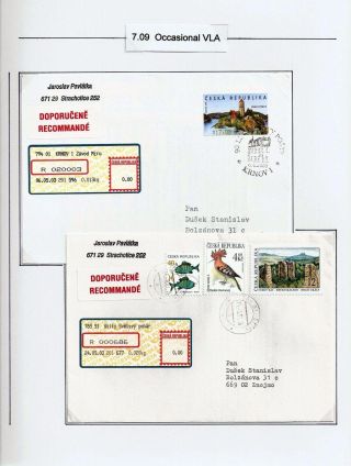 ČESKÁ POŠTA: CENNÉ NÁLEPKY APOST – list 54