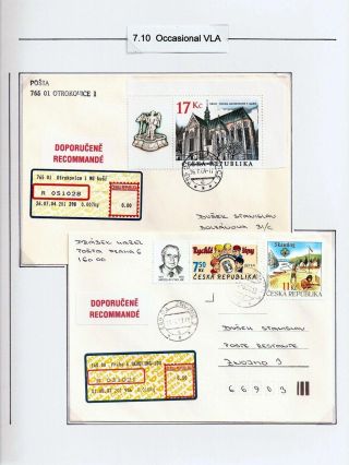 ČESKÁ POŠTA: CENNÉ NÁLEPKY APOST – list 55