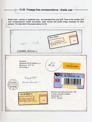 ČESKÁ POŠTA: CENNÉ NÁLEPKY APOST – list 78