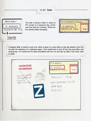 ČESKÁ POŠTA: CENNÉ NÁLEPKY APOST – list 80