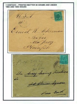 POŠTOVNÍ HOSTORIE KOLUMBIE 1886-1899 – list 3