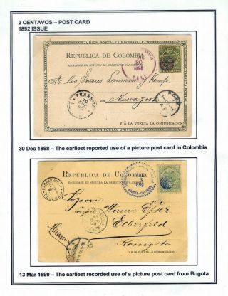 POŠTOVNÍ HOSTORIE KOLUMBIE 1886-1899 – list 11