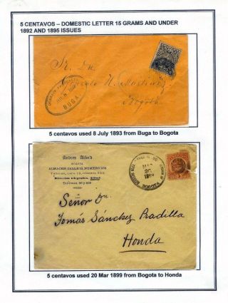 POŠTOVNÍ HOSTORIE KOLUMBIE 1886-1899 – list 15