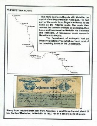 POŠTOVNÍ HOSTORIE KOLUMBIE 1886-1899 – list 155