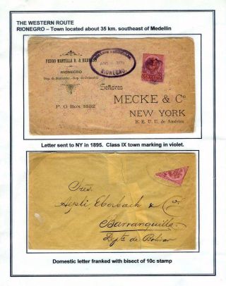 POŠTOVNÍ HOSTORIE KOLUMBIE 1886-1899 – list 157