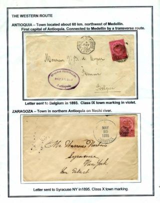 POŠTOVNÍ HOSTORIE KOLUMBIE 1886-1899 – list 160