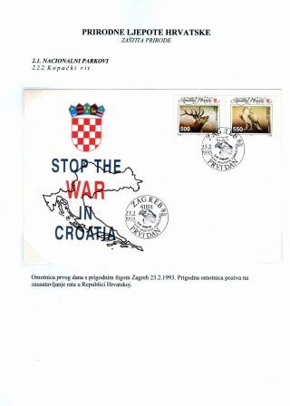CHORVATSKÉ PŘÍRODNÍ NÁRODNÍ PARKY – list 22