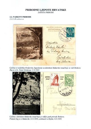 CHORVATSKÉ PŘÍRODNÍ NÁRODNÍ PARKY – list 26