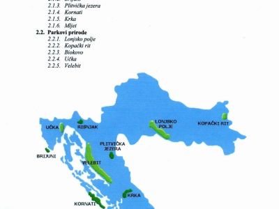 CROATIAN NATURAL NATIONAL PARKS