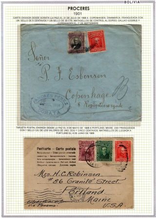 BOLIVIA - EARLY XX CENTURY – sheet 5