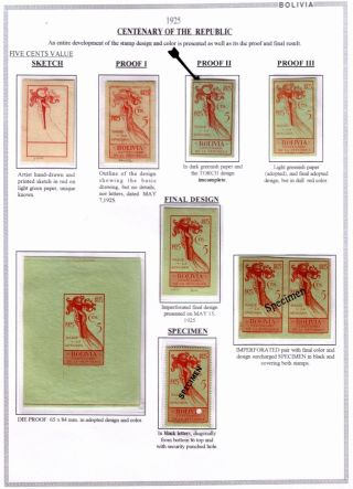 BOLIVIA - MID XX CENTURY – sheet 4