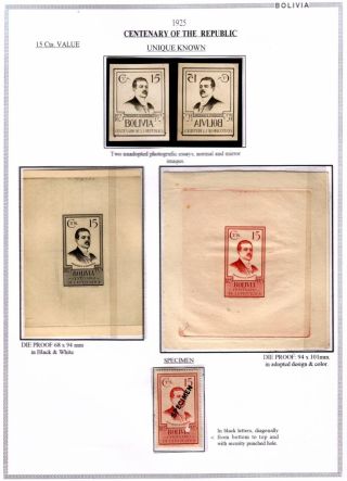 BOLIVIA - MID XX CENTURY – sheet 6