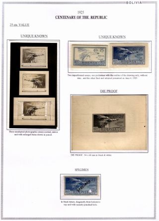 BOLIVIA - MID XX CENTURY – sheet 7