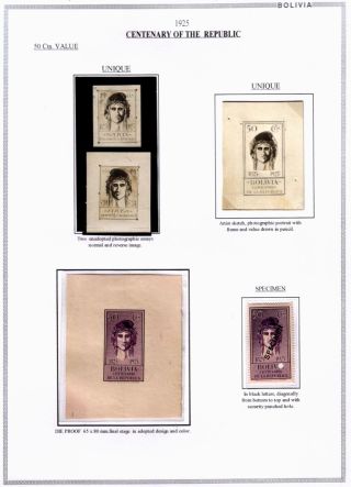 BOLIVIA - MID XX CENTURY – sheet 8