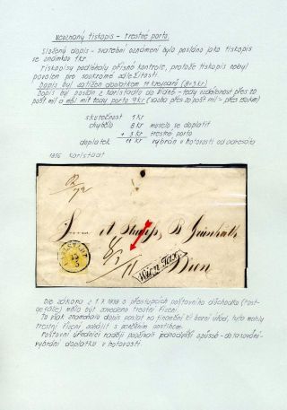RAKOUSKO 1850-1858, FRANKATURY A RAZÍTKA – list 12