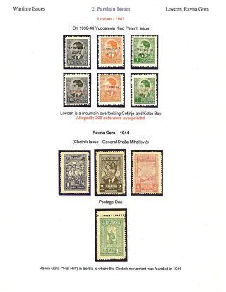OSVOBOZENÍ JUGOSLÁVIE – list 7