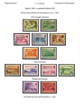 OSVOBOZENÍ JUGOSLÁVIE – list 40
