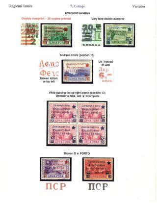 OSVOBOZENÍ JUGOSLÁVIE – list 43