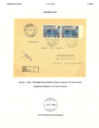 OSVOBOZENÍ JUGOSLÁVIE – list 44