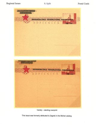 OSVOBOZENÍ JUGOSLÁVIE – list 55