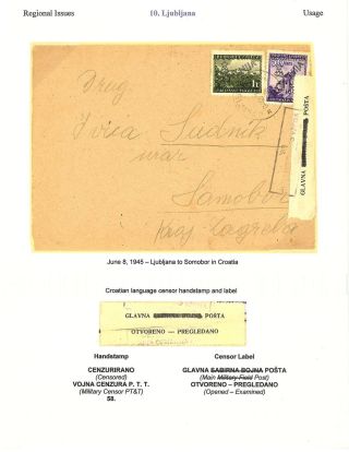 OSVOBOZENÍ JUGOSLÁVIE – list 67