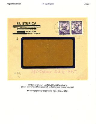 OSVOBOZENÍ JUGOSLÁVIE – list 68
