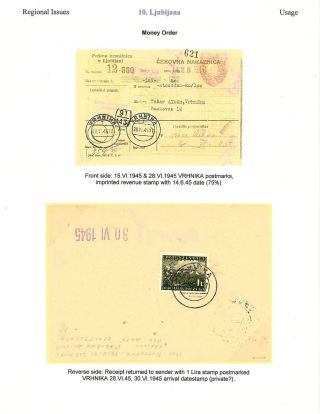 OSVOBOZENÍ JUGOSLÁVIE – list 69