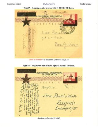 OSVOBOZENÍ JUGOSLÁVIE – list 85