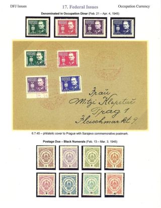 OSVOBOZENÍ JUGOSLÁVIE – list 98