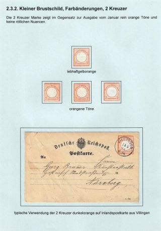 GERMAN EMPIRE STAMP ISSUE 1872-1874 - EAGLE AND SHIELD – sheet 20