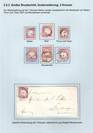 GERMAN EMPIRE STAMP ISSUE 1872-1874 - EAGLE AND SHIELD – sheet 82