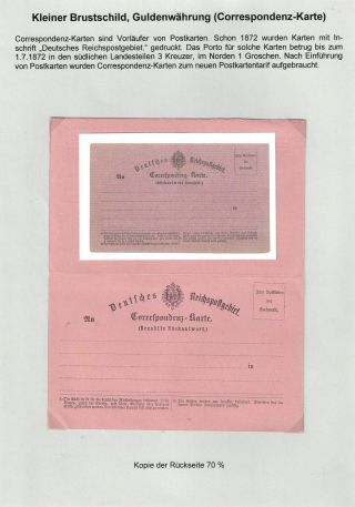 GERMAN EMPIRE STAMP ISSUE 1872-1874 - EAGLE AND SHIELD – sheet 83
