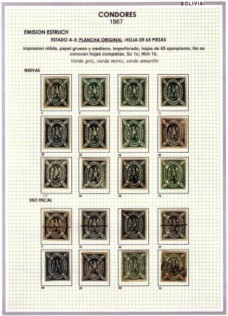 BOLIVIEN - XIX. JAHRHUNDERT – Blatt 5