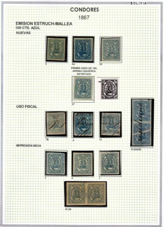 BOLIVIEN - XIX. JAHRHUNDERT – Blatt 31